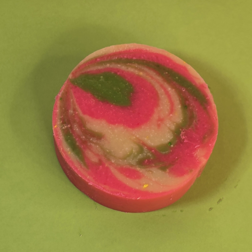 Viva La Juicee Organic Cold Process Swirl Soap. Handmade All Natural